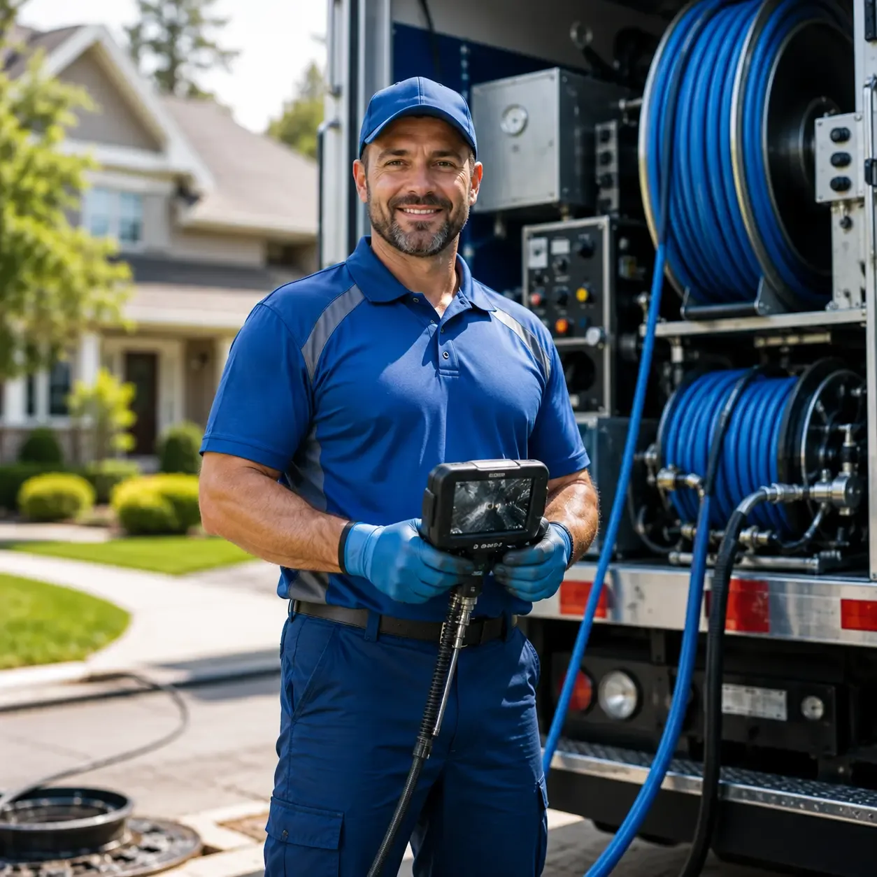 Local outdoor drain cleaning specialists in Darien, CT